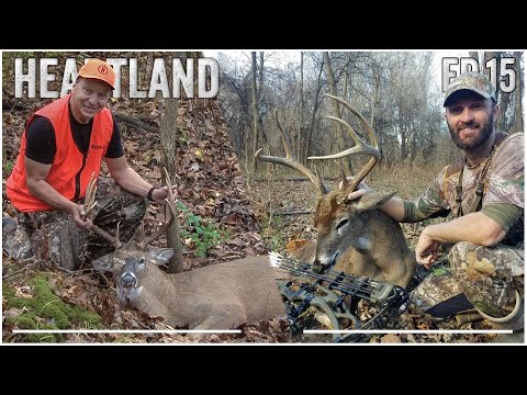 Two Mature Illinois Bucks Down, Late Season Tactics #hunting #deerhunting