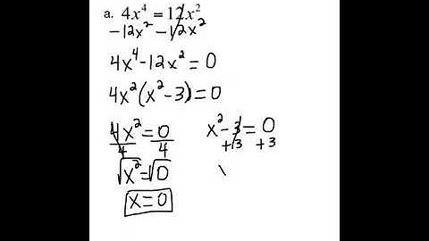 College Algebra 1.6 - Other Types of Equations Part A