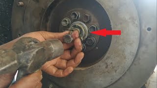 how to remove pilot bearing with grease