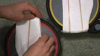 The Original Sock Mod Tutorial for Rock Band Drumkits