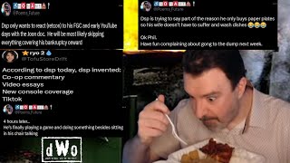 DSP Has The Worst Bday Event - Kat Cant Cook - Attacks FGC - Gross Eating #dsp #trending #youtube