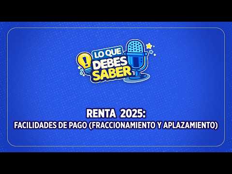 Facilidades de pago (Fraccionamiento y aplazamiento)