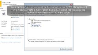 Windows 7 Backup and Restore: Overview and Walkthrough
