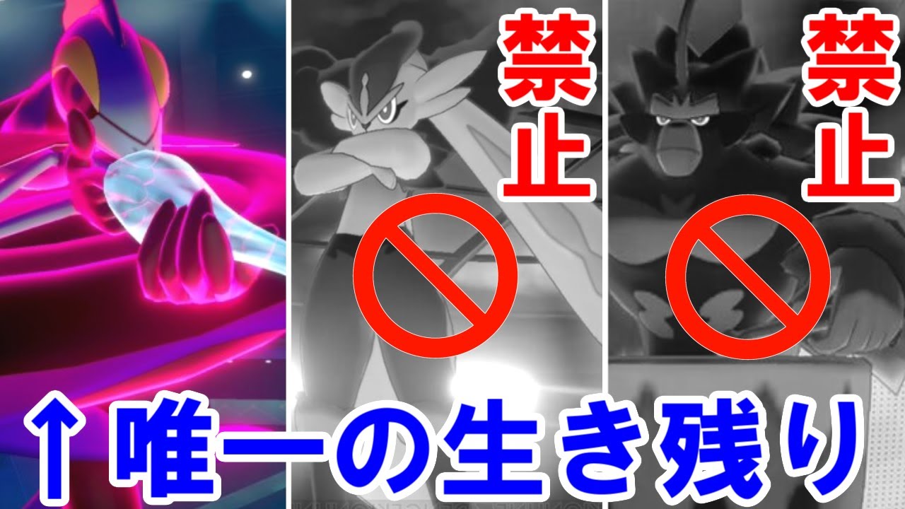 公式聞け 使用率上位ポケモンをまとめて禁止にするのはやめよう ポケモン剣盾 Youtube