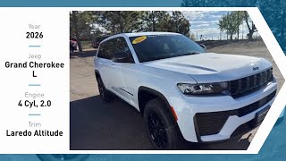 2026 Jeep Grand Cherokee L New Wolf Point MT 406-200-9253 576110