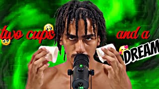 ASMR TWO CUPS AND A DREAM, MAKE YOU SLEEP 😪 #asmr 👅💦