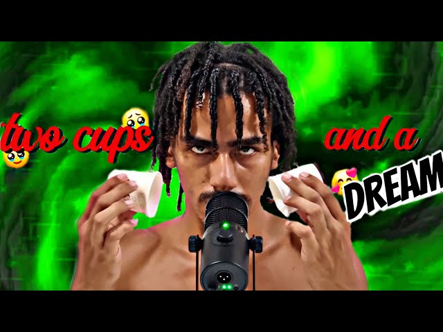 ASMR TWO CUPS AND A DREAM, MAKE YOU SLEEP 😪 #asmr 👅💦