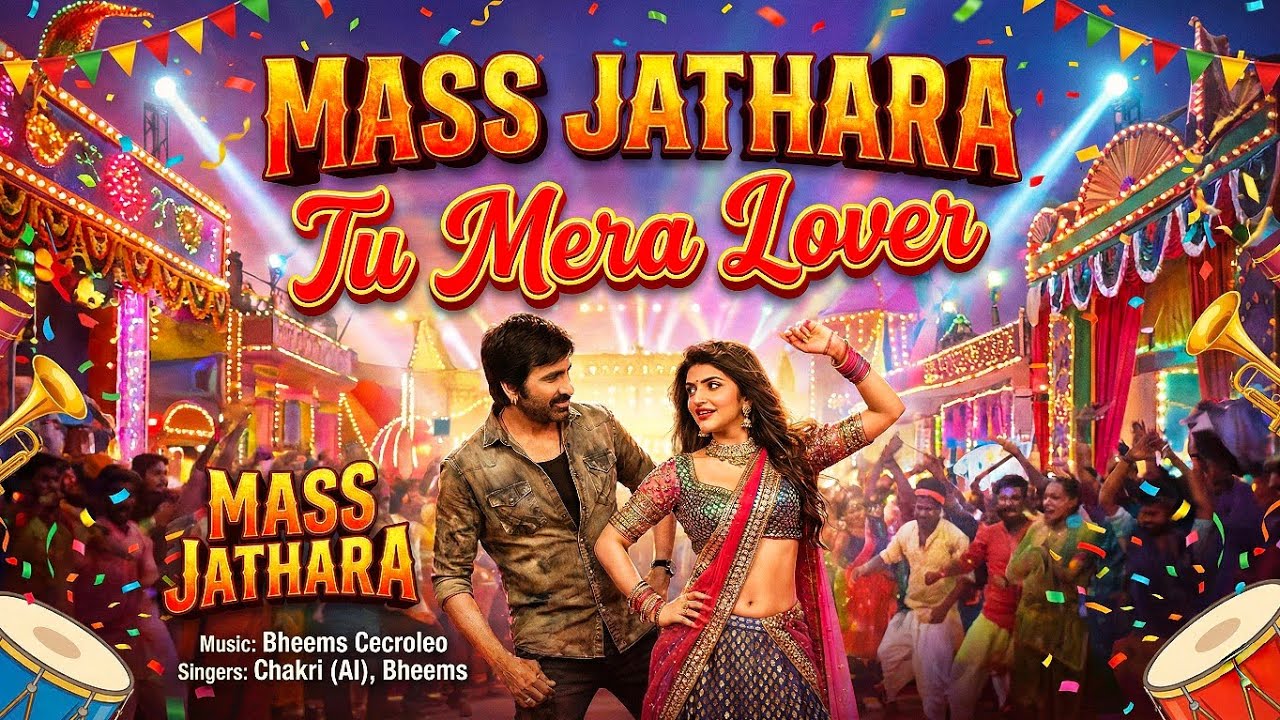 Tu Mera Lover | HINDI RENDITION SONG | Mass Jathara |Ravi Teja, Sreeleela