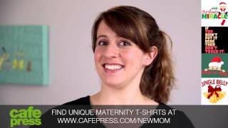 Holiday Maternity Shirts By Cafepress