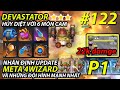 META 4 WIZARD VÀ NHỮNG LINEUP MẠNH NHẤT PHẦN 1: BOOM 3 SAO HỦY DIỆT TẤT CẢ | Autochess Mobile #122