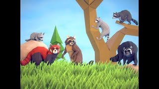 Poly Art: Raccoon - Unity Character Download