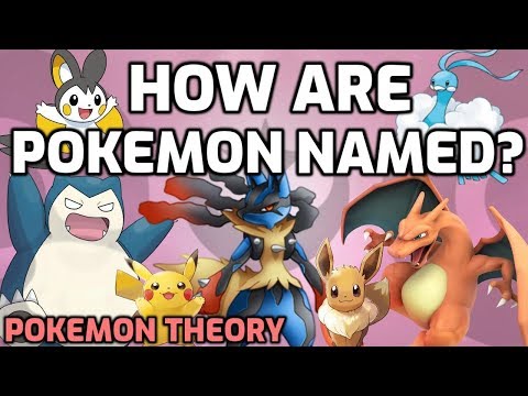 How are Pokemon Named? - Pokémon Theory