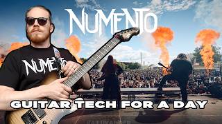 Guitar Tech For A Day: NUMENTO, Hellsinki Metal Festival 2026