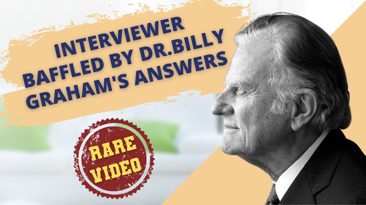 INTERVIEWER BAFFLED BY DR.BILLY GRAHAM'S ANSWERS (RARE VIDEO) | #shorts ...