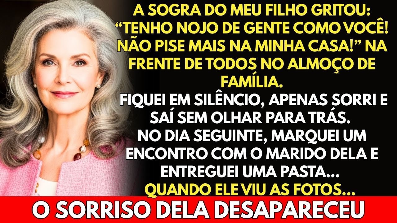 A sogra do meu filho disse- 'Tenho nojo de gente como você.' O que fiz depois ela levará para o...