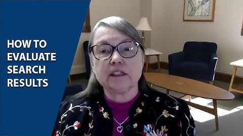 How to Evaluate Search Results