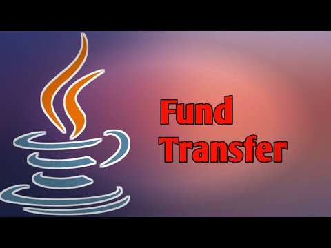 Fund Transfer Java Program