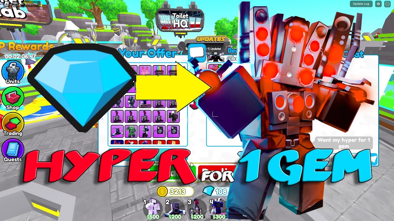 I GOT HYPER FOR 1 GEM!!!!🙀🙀🙀 - YouTube