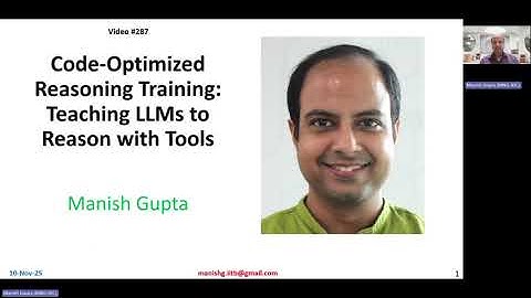 #287 Code-Optimized Reasoning Training: Teaching LLMs to Reason with Tools