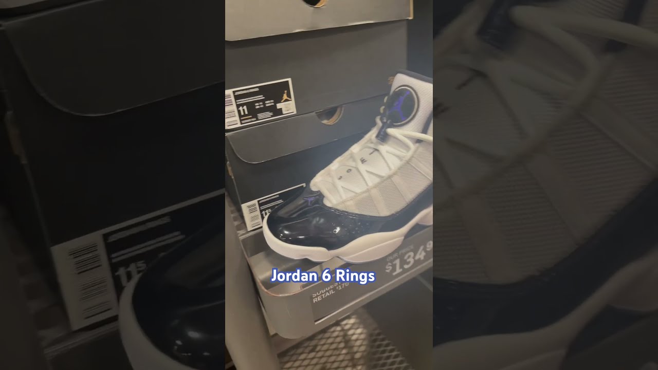 Jordan 6 Rings Airjordanshoes Jordan6 Shoes