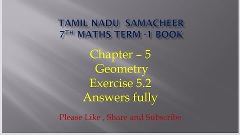 #maths  |7th maths term 1 book answers| Chapter 5| Exercise 5.2 answers fully|@JMDMmathschannel