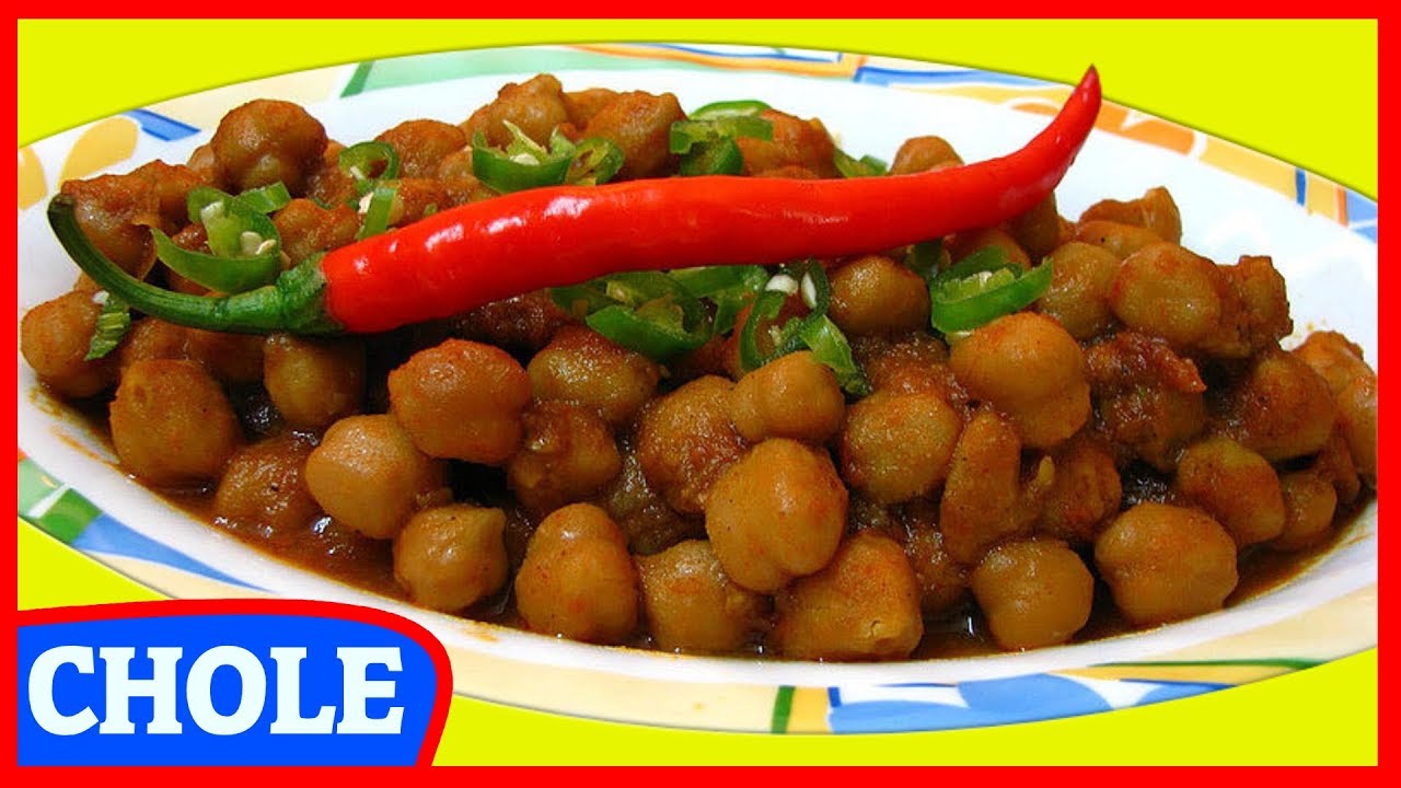 Chole Recipe | Punjabi Chola | Indian Food | Vegetarian Street Food ...