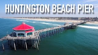 HUNTINGTON BEACH PIER (SURF CITY USA) | Phantom 4 4K Drone Video