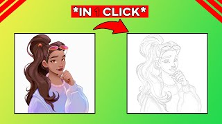 Make Coloring Pages From Images in 1 Click | A StepbyStep Guide