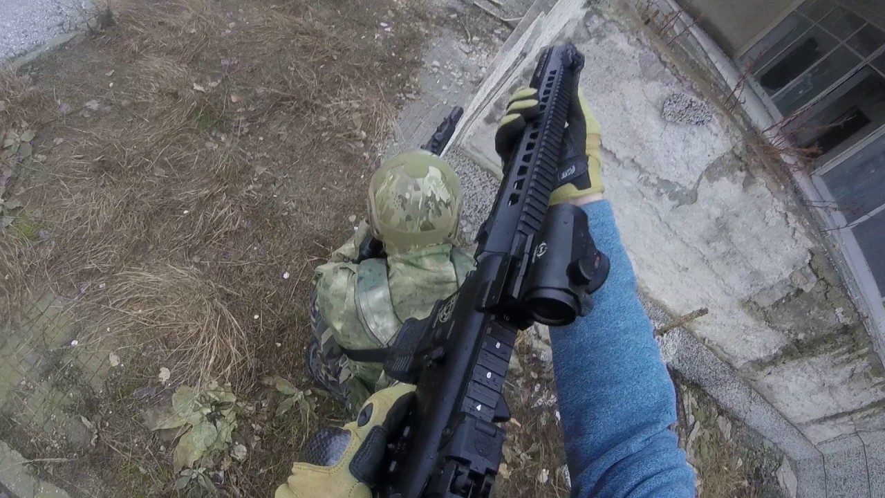 Airsoft Bulgaria Plovdiv CQB 19.02.2017 Salient Arms GRY gun