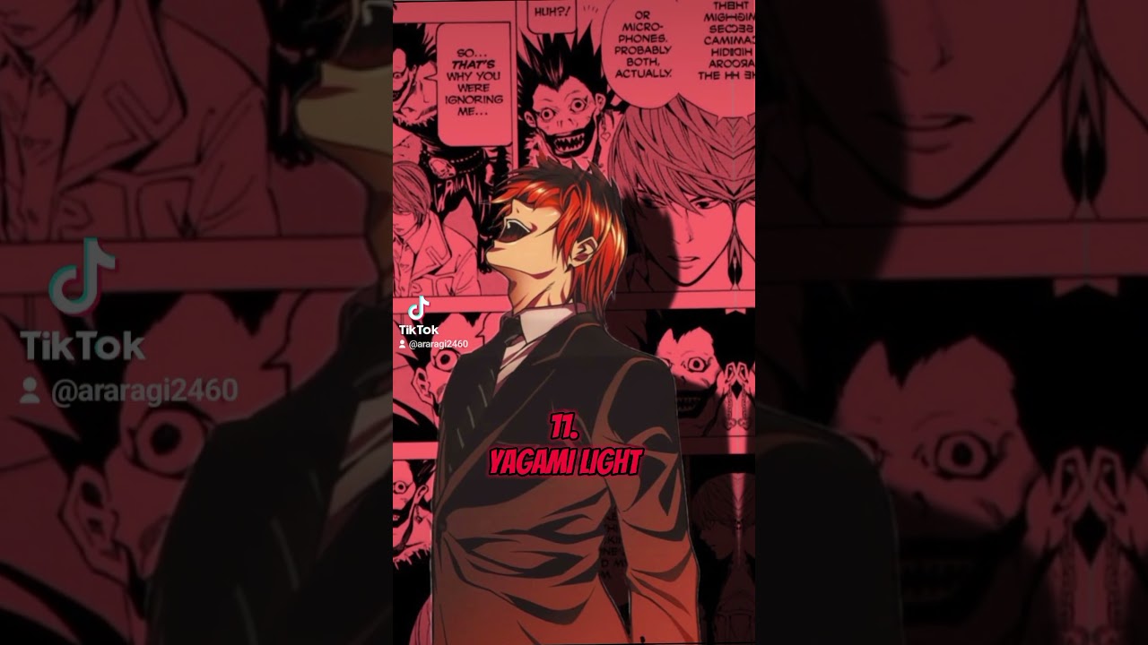 Top 15 smartest Anime /Manga Main characters in my opinion 