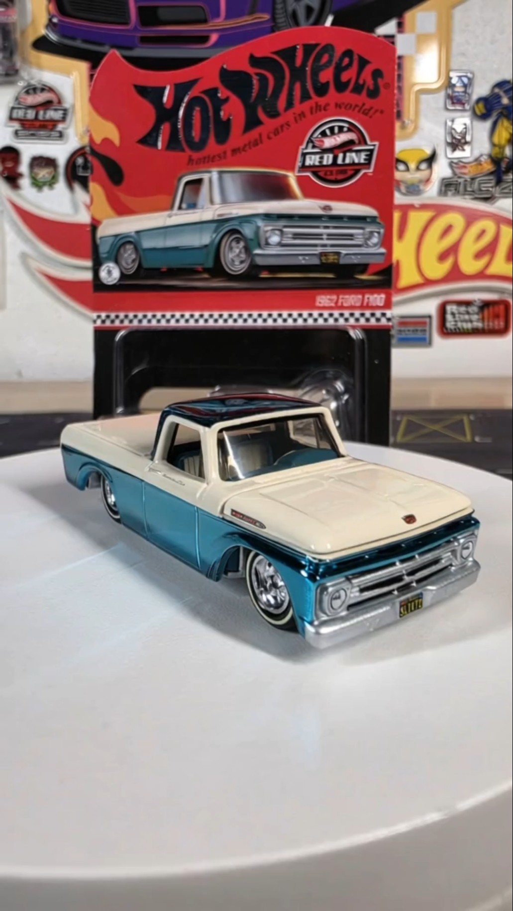 Hot Wheels RLC Exclusive 1962 Ford F-100..#hotwheels