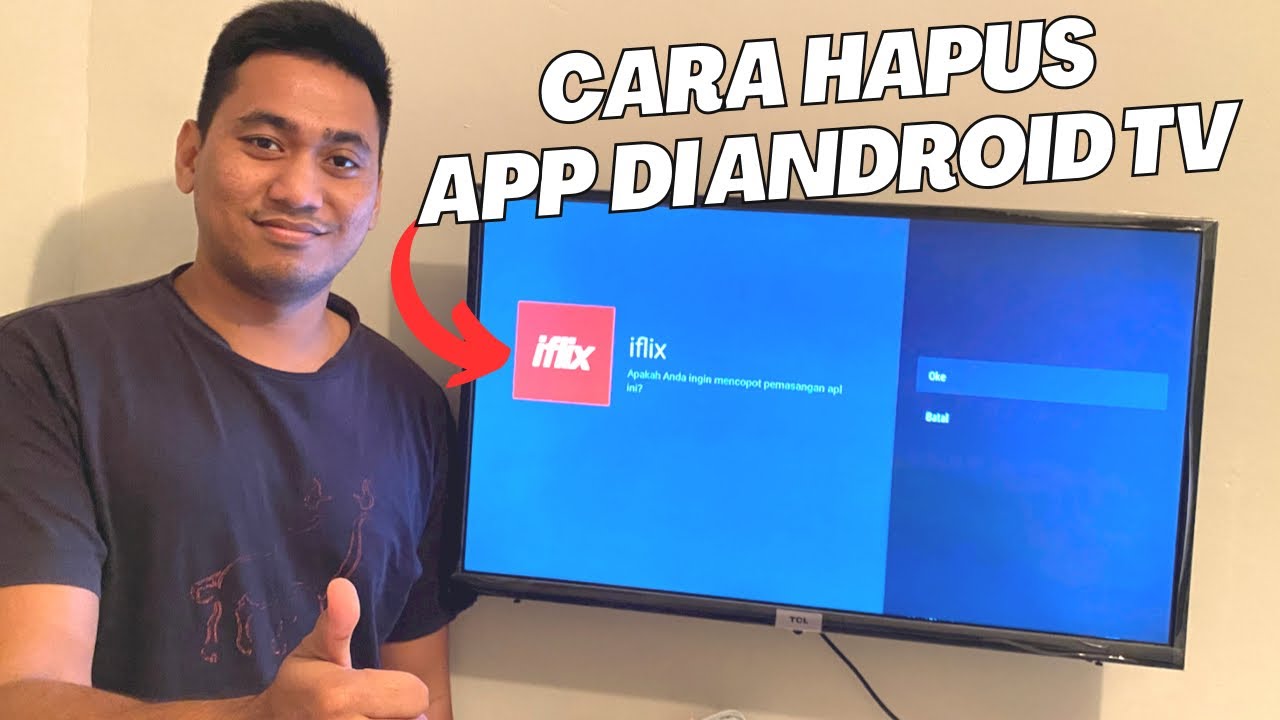 CARA HAPUS APLIKASI DI ANDROID TV - YouTube