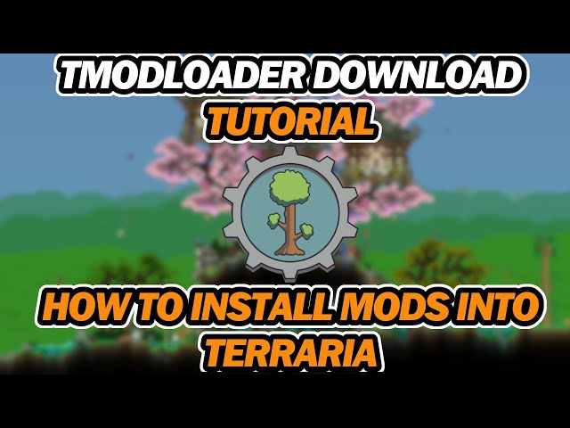 How to install Mods in Terraria 1.4.4.9 - tModLoader (2023) (NEW  installation) (Steam) 