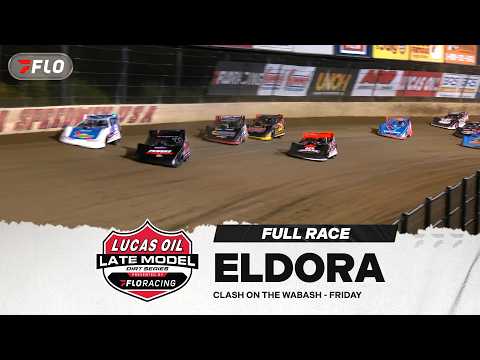 FULL RACE: Lucas Oil Late Model Dirt Series "Clash on the Wabash" at Eldora Speedway 10/9/26 - dirt track racing video