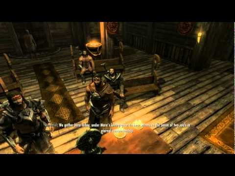 Skyrim: Hairy Hunk Gay Wedding - YouTube