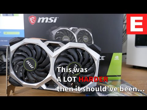 MSI GTX 1660 SUPER VENTUS XS OC UNBOXING:  Building My 1440p Streaming Setup and Driver Issues