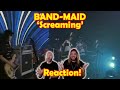 Musicians react to hearing BAND-MAID Screaming!