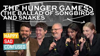 THE HUNGER GAMES: THE BALLAD OF SONGBIRDS & SNAKES cast & director I Happy Sad Confused