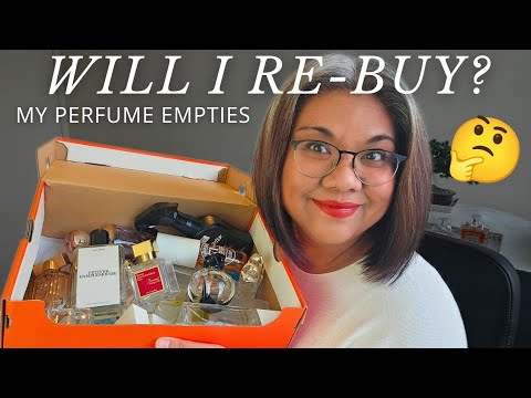 انتهيت من ٢٠ عطر ا هل سأشتريها مجدد ا أم سأنتقل إلى عطر آخر عطور فارغة