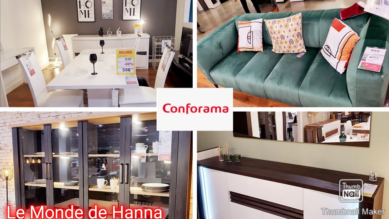 CONFORAMA 23-01 SOLDES MOBILIER SALON