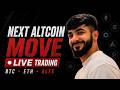 🔴 Live Trading Crypto | Bitcoin Live Trading, Altcoin Trading | Real-Time Market Analysis.