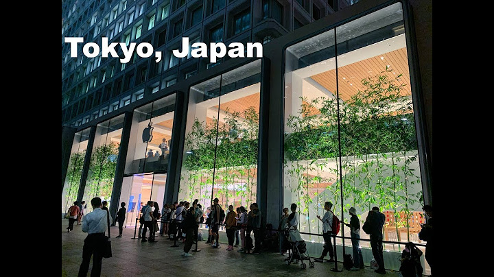 Largest Tokyo, Japan Apple Store Tour 2019