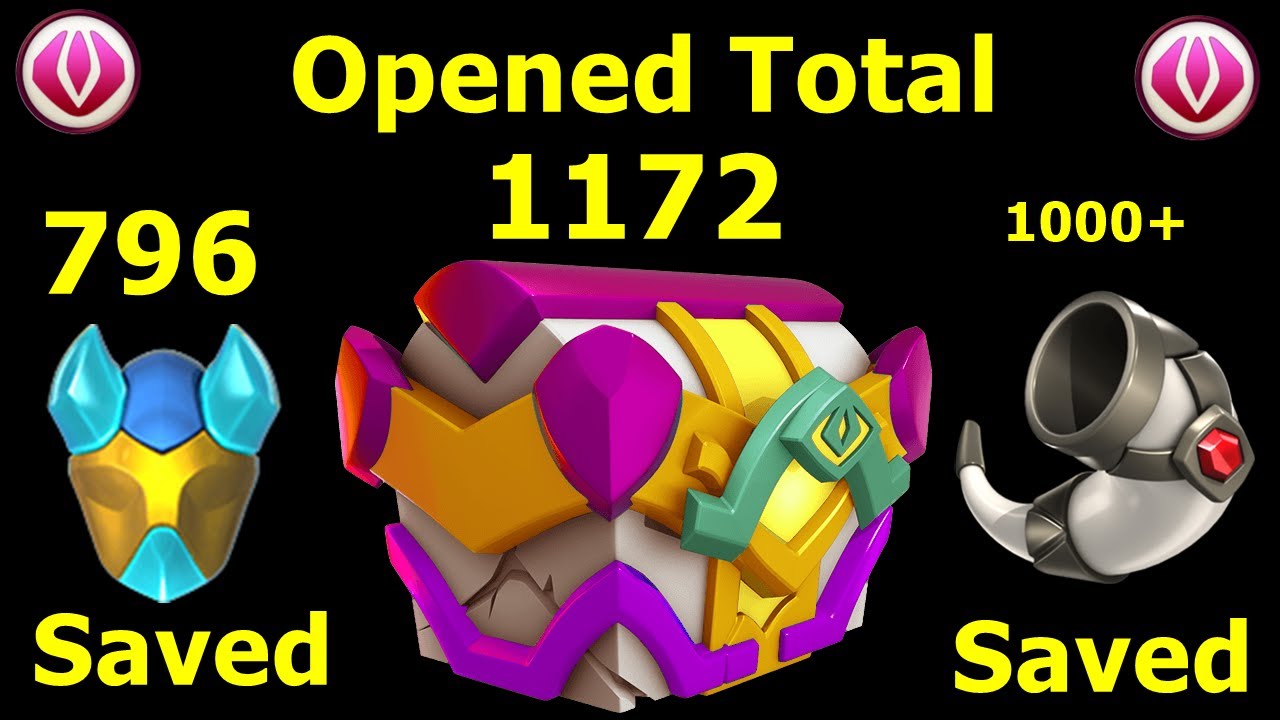 Opened 1172 chest in Lijar Ancient event-Dragon Mania legends | Saved 796 Talisman for Chapter 2