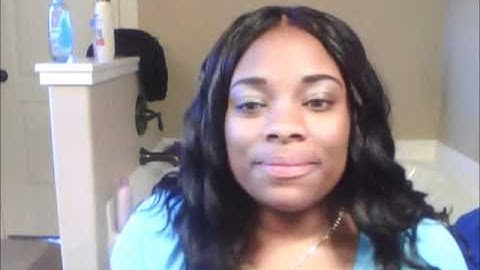 My first sew in w/ invisible part