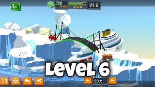 BUILD A BRIDGE LEVEL 6 (3 STAR)