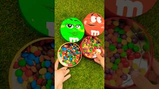Mystery Candy Tins | ASMR Skittles and M&M's #satisfying #asmr #chocolate #asmrsounds #asmrcandy