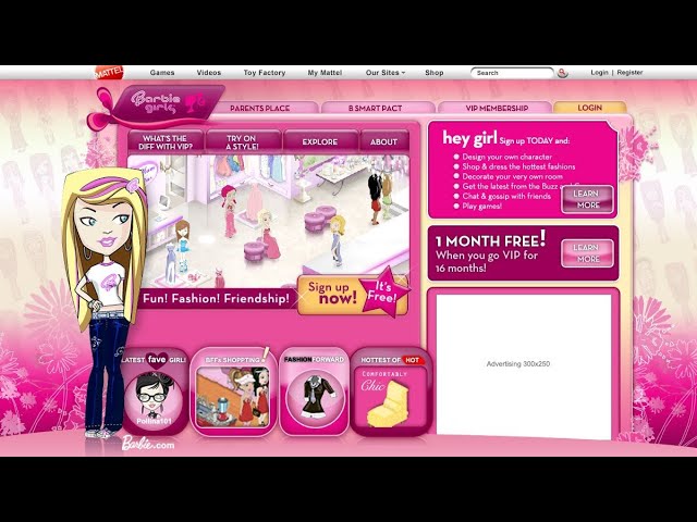 BarbieGirls.com.br - Site Intro 