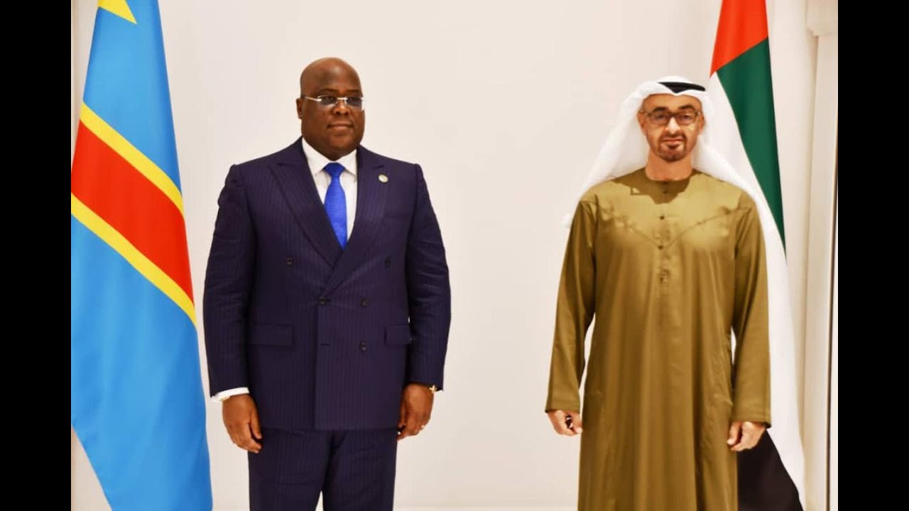 URGENT ABU DHABI LE PRESIDENT FELIX TSHISEKEDI SIGNE UN ACCORD DE COOPERATION ECONOMIQUES