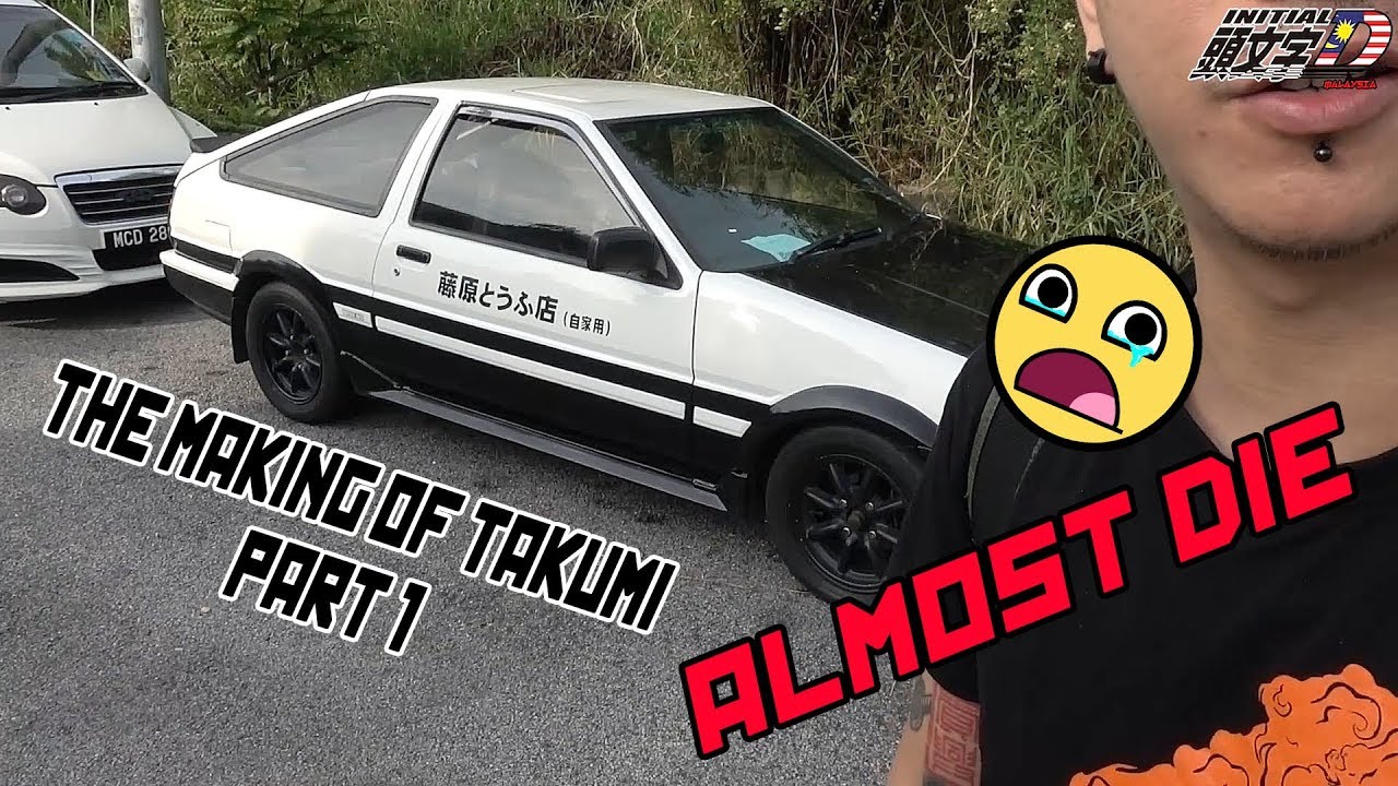 Initial D Malaysia The Making Of Takumi Part 1 Youtube