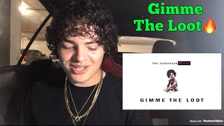 The Notorious B.I.G. - Gimme The Loot (REACTION) 🔥